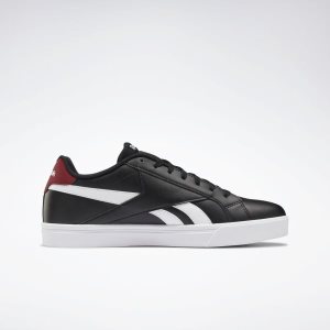 Adidasy Damskie Reebok Royal Complete 3.0 Low Czarne/Białe/Czerwone PL 94FYDMK